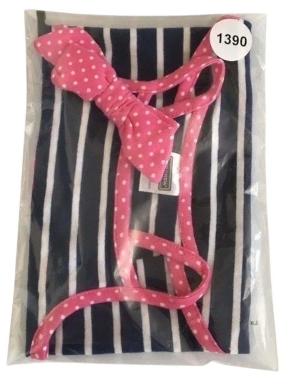 Pup Crew Petco Navy Striped Anchor Dog Shirt Size S